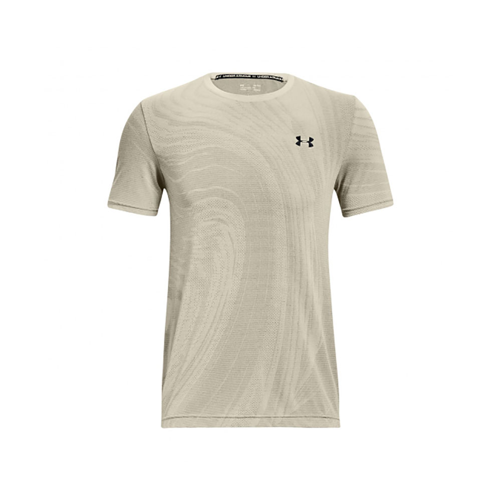 Tricou bărbătesc Under Armour UA Seamless Surge SS L Bej photo 1 Tricou bărbătesc Under Armour UA Seamless Surge SS L Bej photo 1