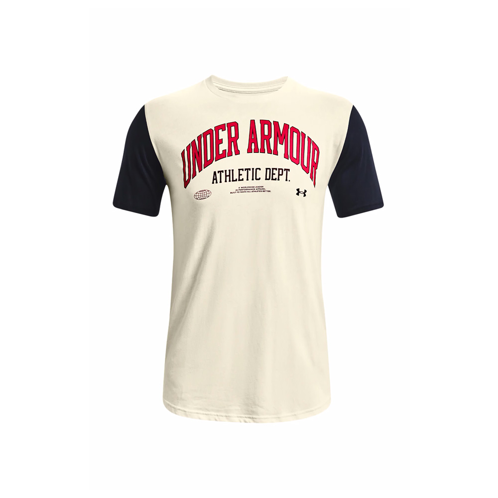 Tricou bărbătesc Under Armour UA ATH DEPT CLRBLK SS LG Bej photo 1 Tricou bărbătesc Under Armour UA ATH DEPT CLRBLK SS LG Bej photo 1