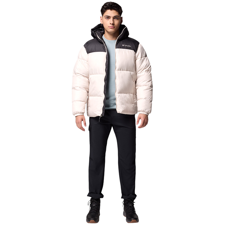 Куртка мужская Columbia Puffect II Hooded Jacket S Бежевый photo 3