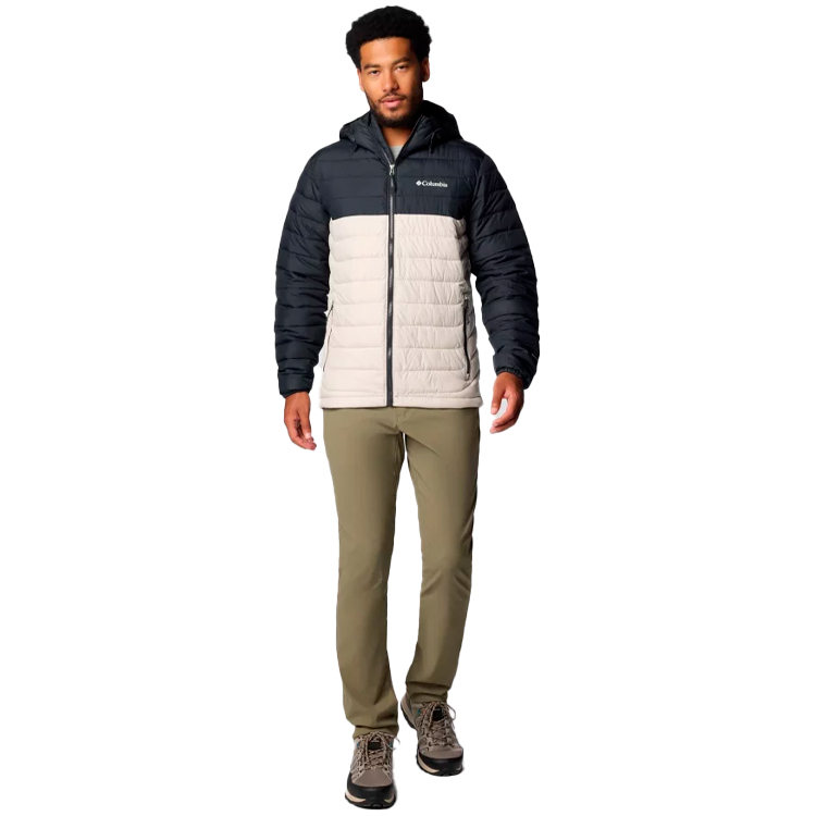 Geacă pt Barbati Columbia Powder Lite II Hooded Jacket S Alb photo 4