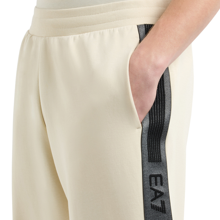 Брюки EA7 EMPORIO ARMANI TRAIN LOGO SERIES M TAPE PANTS S Бежевый Мужской photo 4