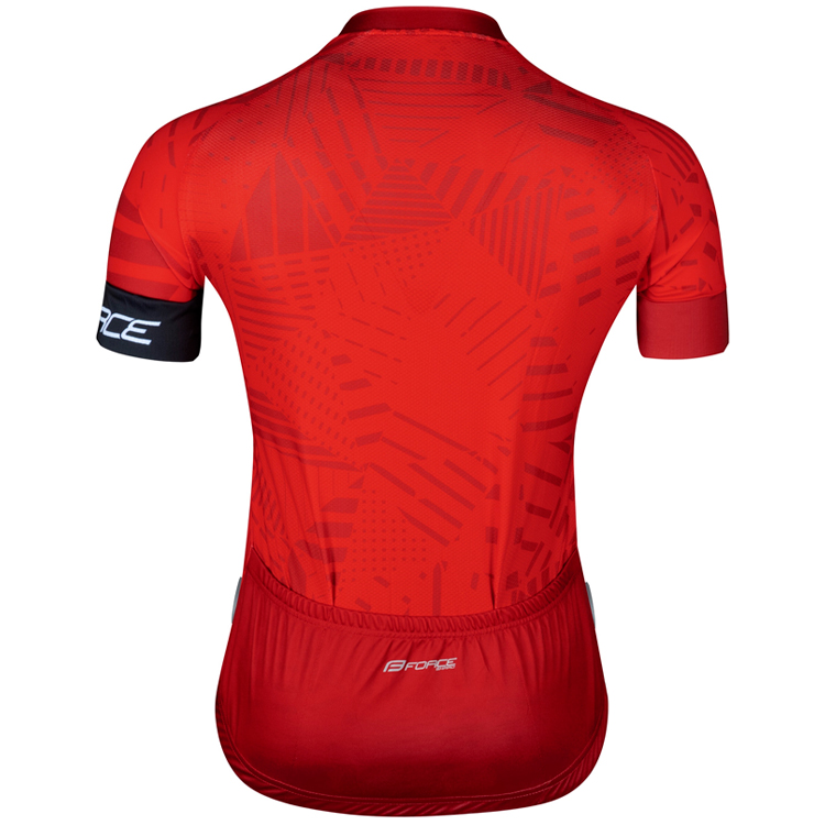 Tricou bărbătesc Force SHARD short sleeves S Rosu photo 3