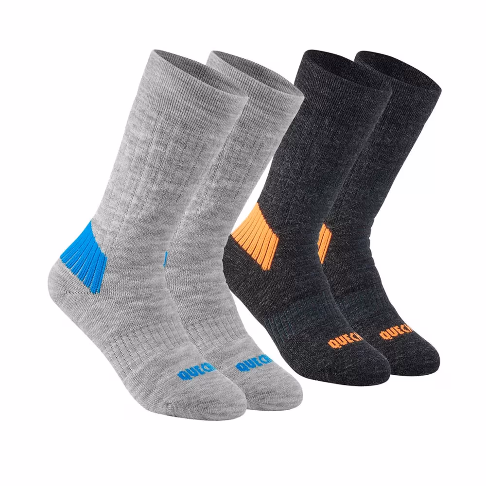 Sosete Quechua SOCKS SH100 WARM MID 