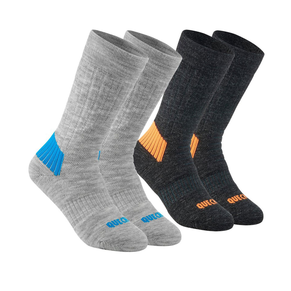 Sosete Quechua SOCKS SH100 WARM MID photo Sosete Quechua SOCKS SH100 WARM MID photo