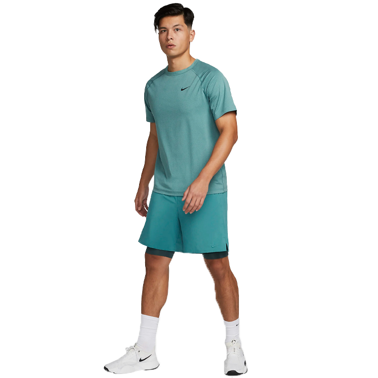 Tricou bărbătesc Nike M NK DF READY SS M Verde photo 3