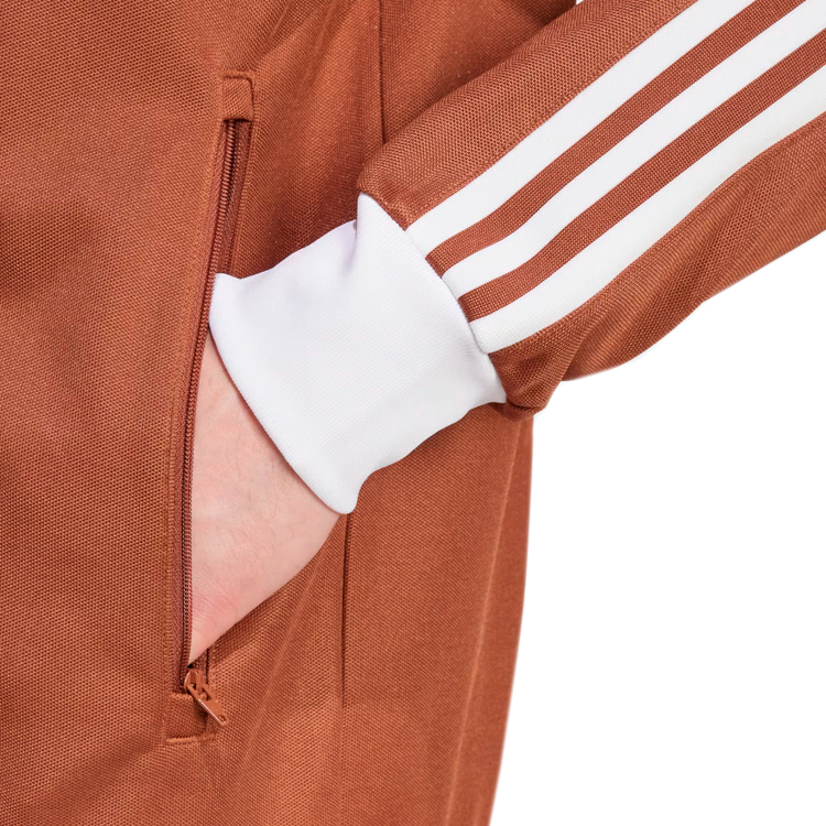 Hanorac pt bărbați Adidas CLASSIC TT XXL Maro photo 3