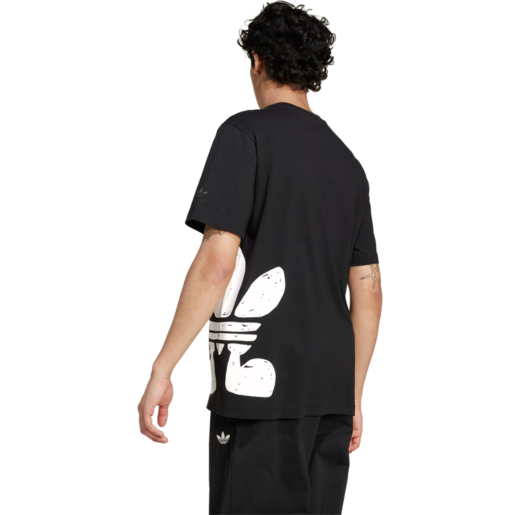 Tricou bărbătesc Adidas TS STREET 2 XL Negru photo 3