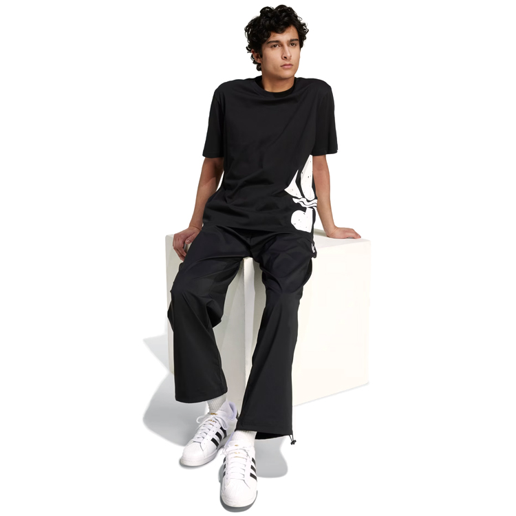 Tricou bărbătesc Adidas TS STREET 2 XL Negru photo 5