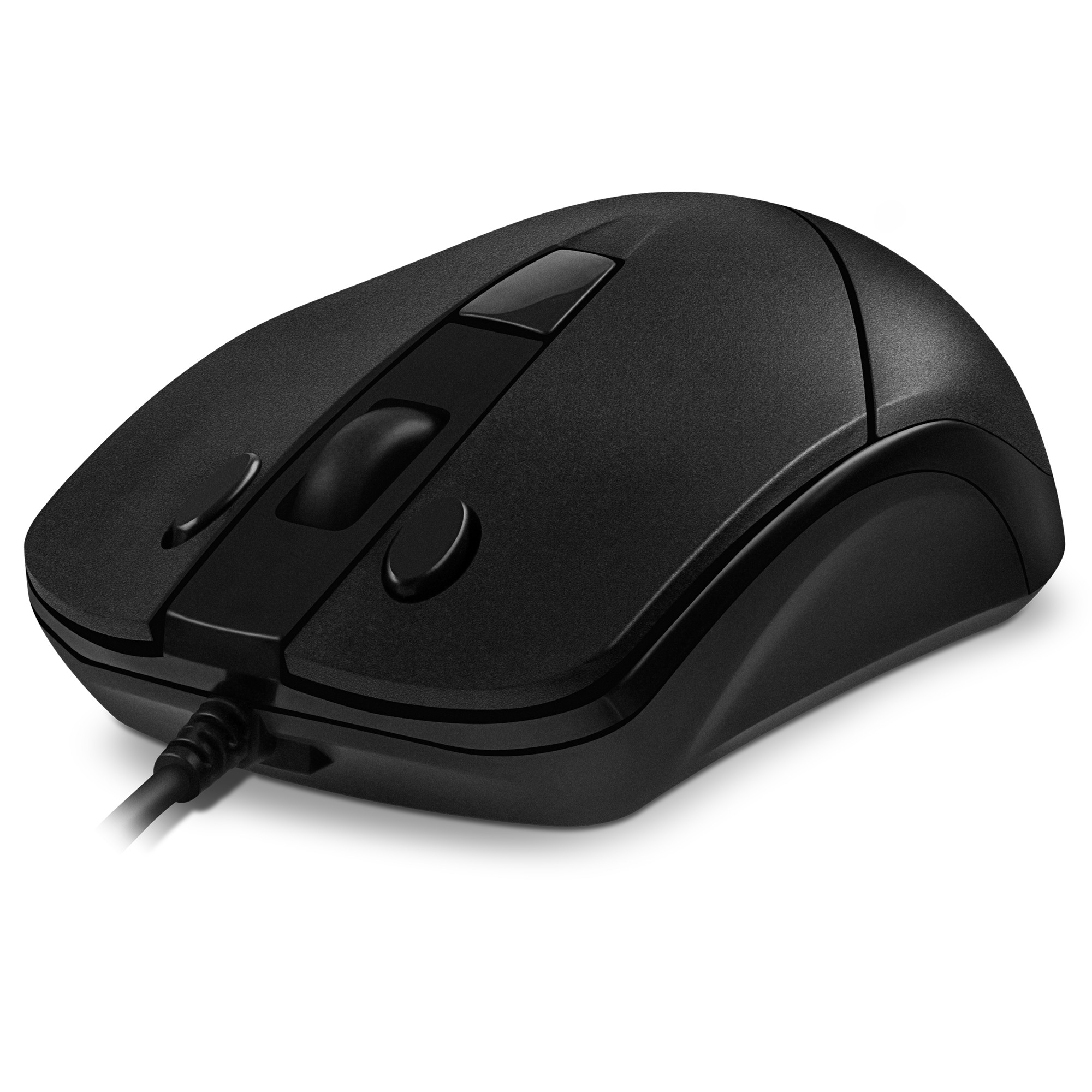 SVEN RX-100, Optical Mouse, Windows OS/ Mac OS, copy/paste buttons, 5+1 (scroll wheel), 1000-4000 dpi, USB, 1.5 m, Black photo 3