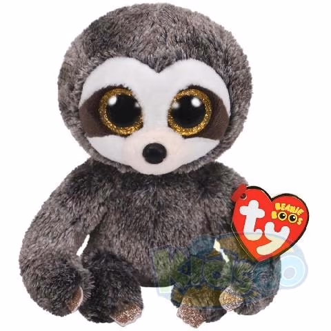TY TY36215 Bb Dangler - Brown Sloth 15cm