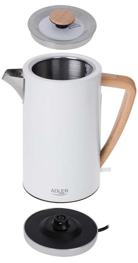 Чайник электрический Adler AD1347w photo 3