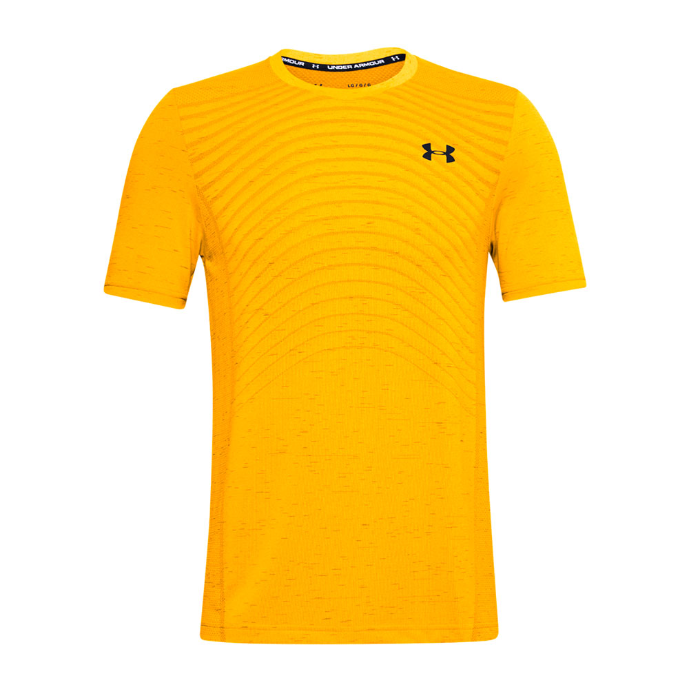 Tricou bărbătesc Under Armour UA Seamless Wave SS L Galben photo 1