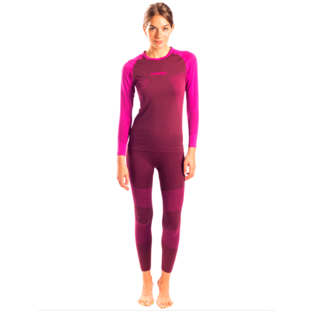 Термобельё Fundango Seamless set junior 116 Фиолетовый Женский photo 1 Термобельё Fundango Seamless set junior 116 Фиолетовый Женский photo 1