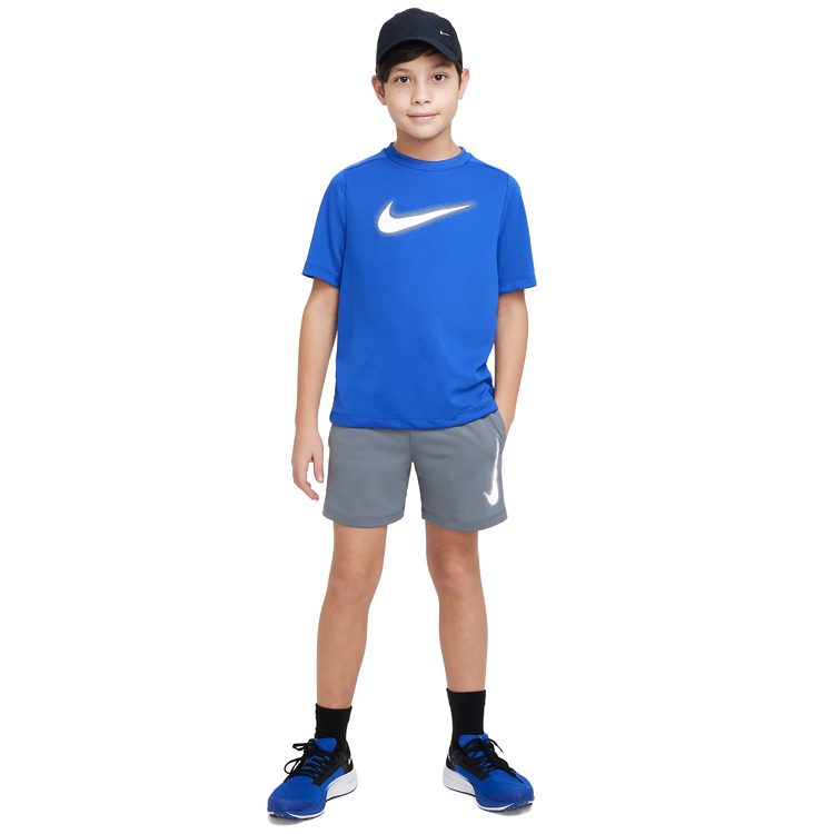 Футболка Nike B NK DF MULTI+ SS TOP HBR / Мужской / S / Синий photo 2