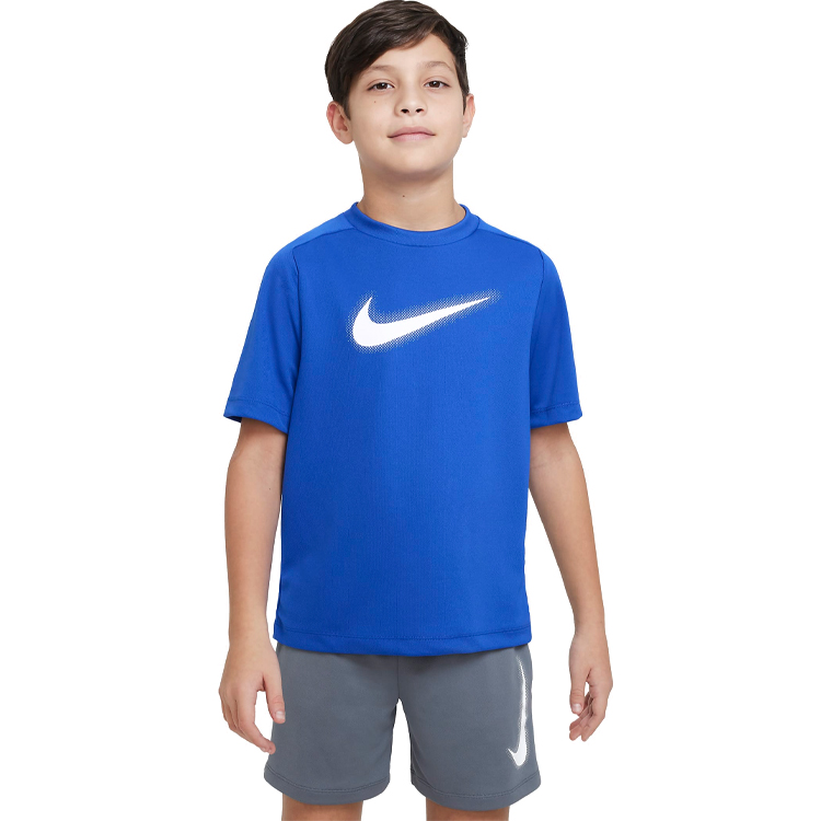 Футболка Nike B NK DF MULTI+ SS TOP HBR / Мужской / S / Синий photo 3