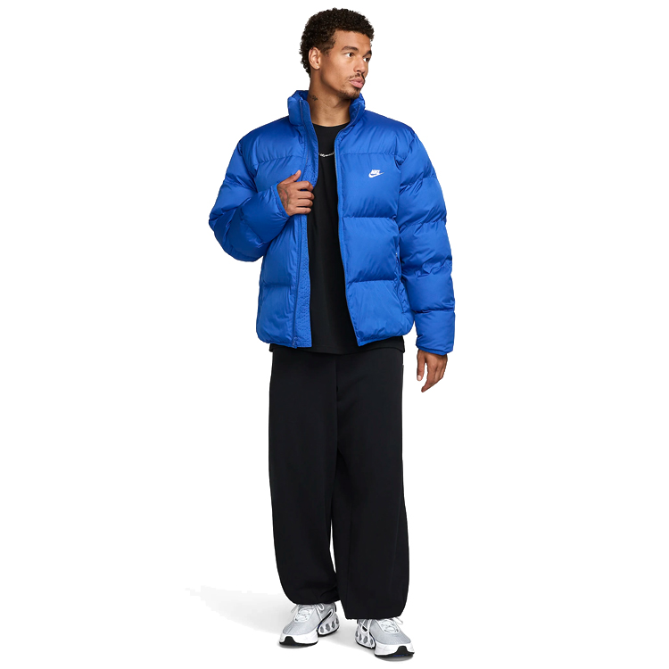 Geacă pt Barbati Nike M NK CLUB PUFFER JKT S Albastru photo 2