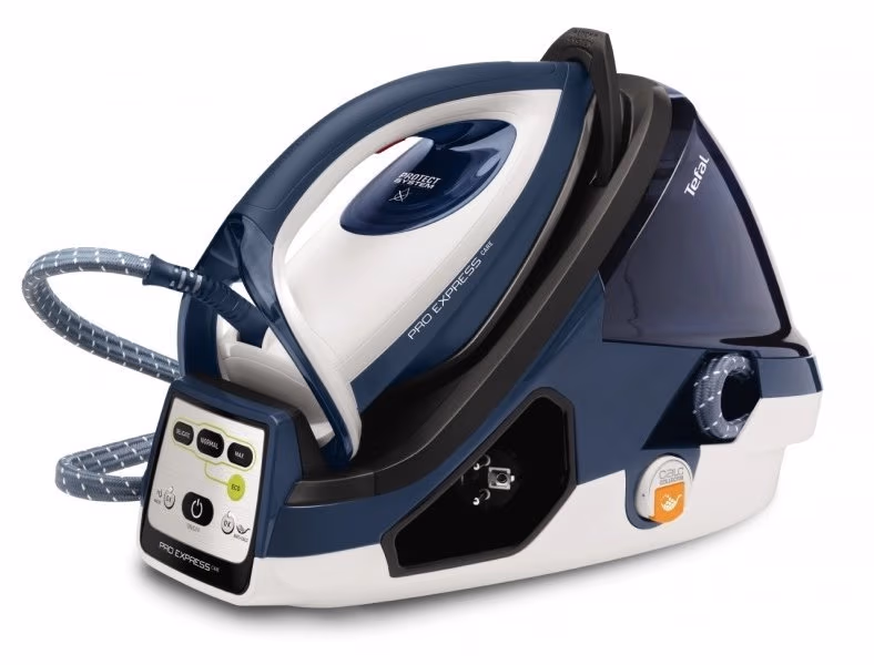 Утюг с парогенератором Tefal GV9080, 2400 Вт, 180 г/мин и более г/мин, 1600 мл, Cиний  