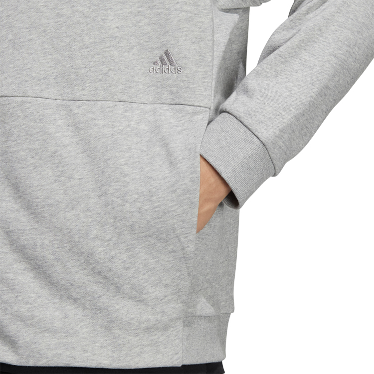 Hanorac pt bărbați Adidas M WRD SWT FZHD S Gri photo 2