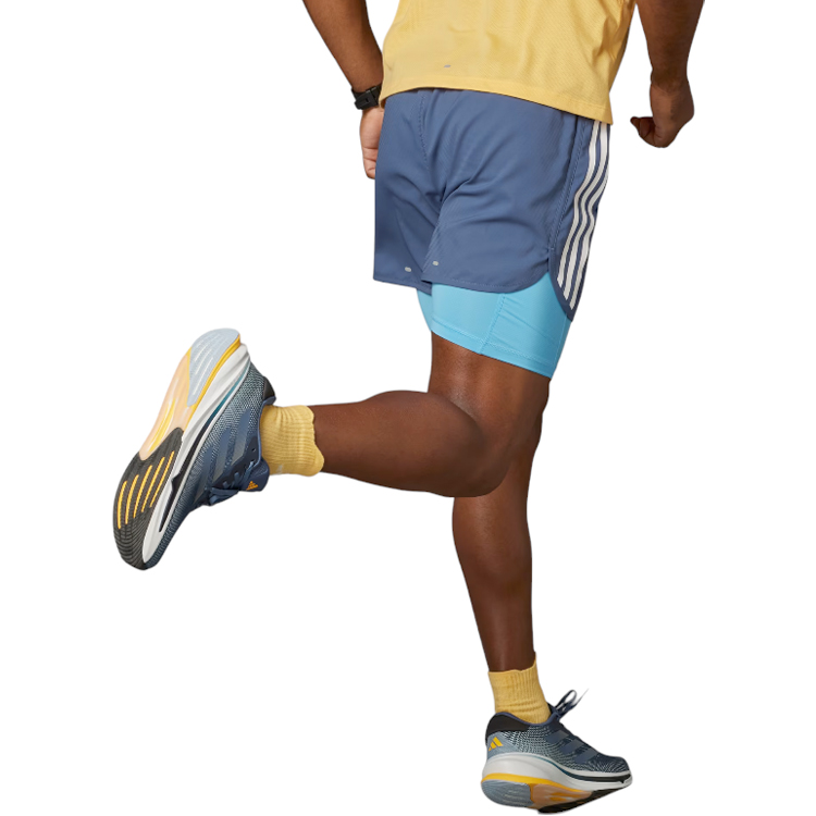 Шорты мужские Adidas OTR E 3S 2in1 S S Синий photo 3