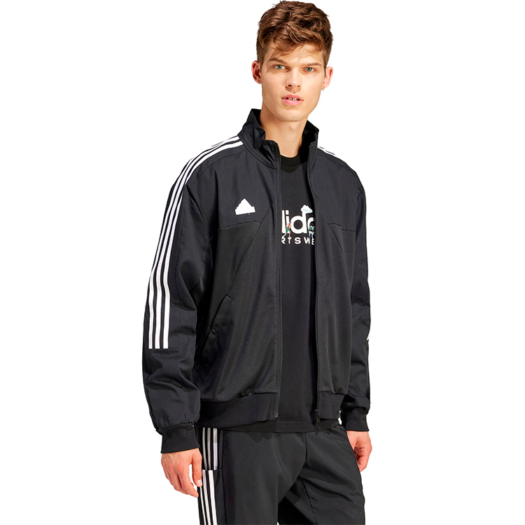 Мужская Толстовка Adidas M TIRO TT Q1 M Черный photo 5