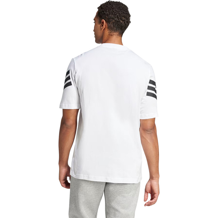 Tricou bărbătesc Adidas M FI 3S REG T XXXL Alb photo 3
