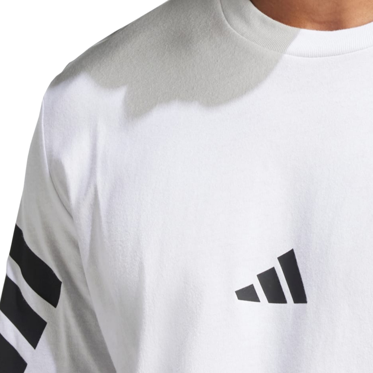 Tricou bărbătesc Adidas M FI 3S REG T XXXL Alb photo 5