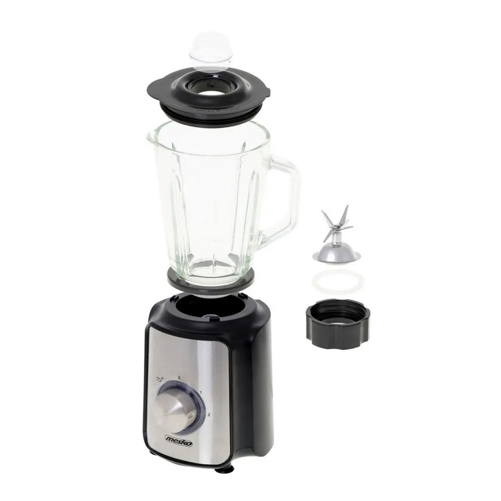 Blender Stationar Mesko MS4080 Argintiu / 2 viteze / ml photo 4