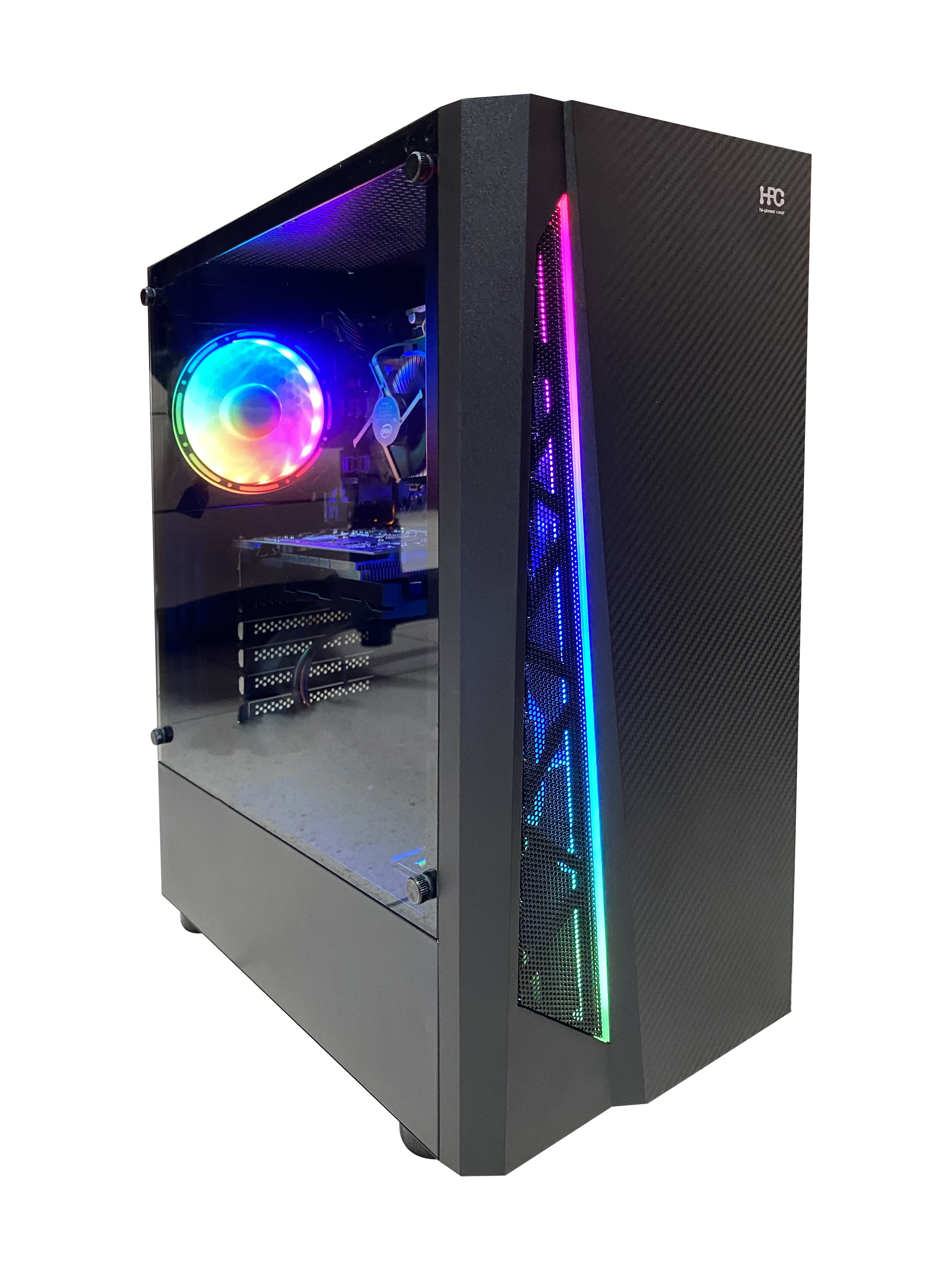 ATOL PC1099MP - Gamer #7: Intel Six-Core i5-11400 6C/12T 2.6-4.4GHz/ MB H510M/ RAM 16GB DDR4 3200/ SSD 2.5" 512GB + HDD 3.5" 2.0TB/ VGA MSI RX6500XT 4GB/ Case HPC R-05 ATX/ PSU 650W, OS Linux photo 1
