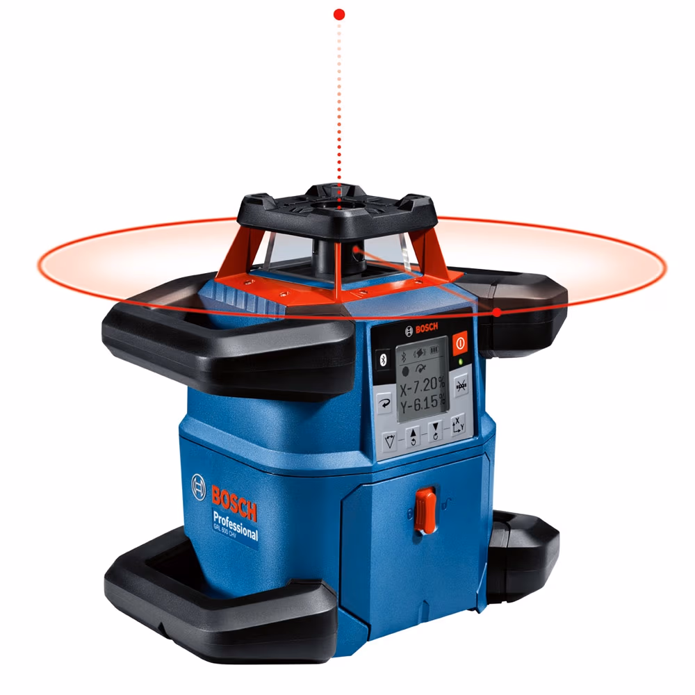 Nivela laser rotativa Bosch GRL 600 CHV set BT170/GR240, 06159940P5 