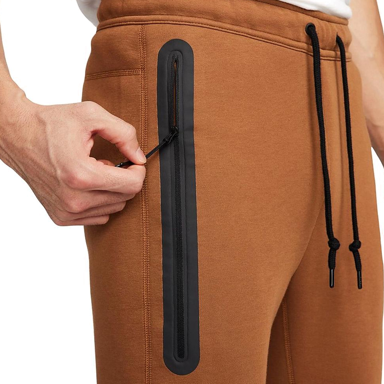 Pantaloni Nike M NK TCH FLC JGGR XS Maro Barbati photo 4