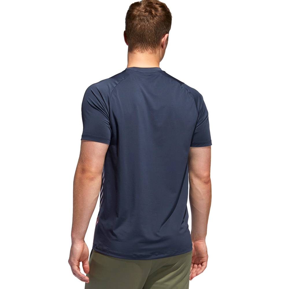 Футболка мужская Adidas FL 3S+ TEE L Синий photo 3