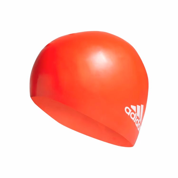 Силиконовая шапочка для плавания Adidas SIL 3S CAP Y