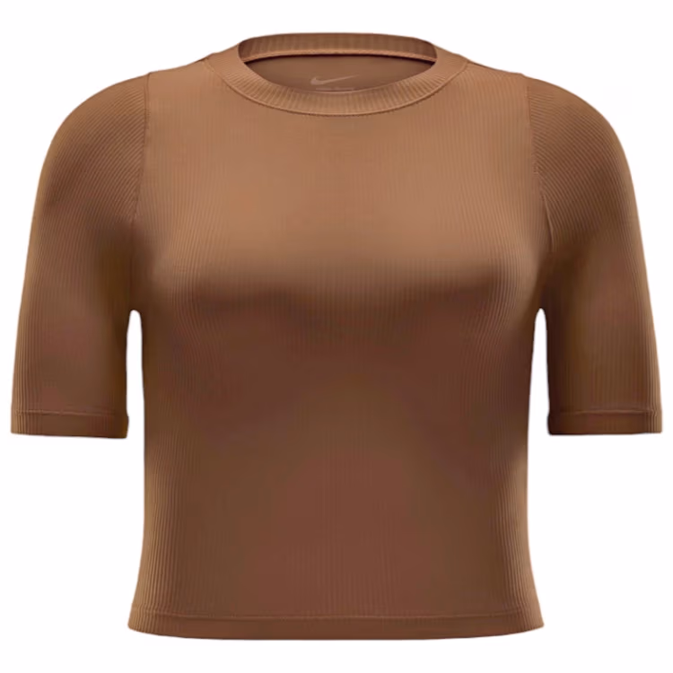 Tricou Nike W NK INF DF SS TOP WD RIB