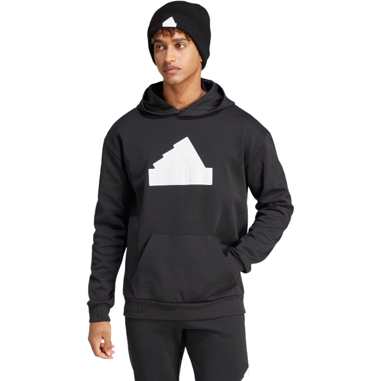 Мужская Толстовка Adidas M FI BOS HD XS Черный photo 3
