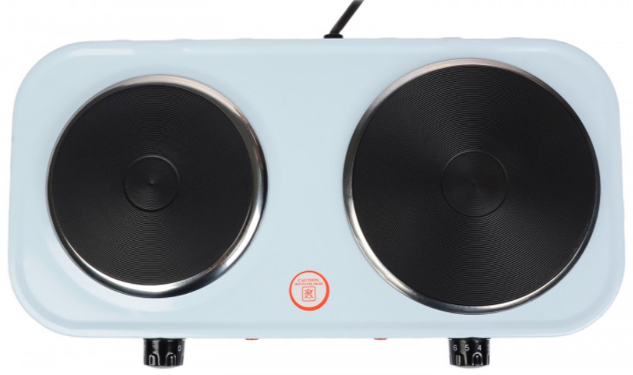 Plita de masa electrica Saturn STEC0181, 2 arzatoare, 1500 W, Negru photo 2