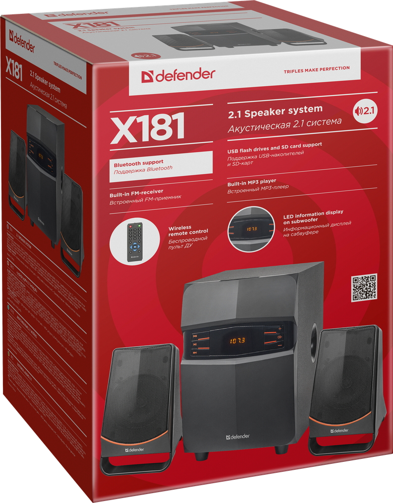 Компьютерные колонки Defender X181 photo 4