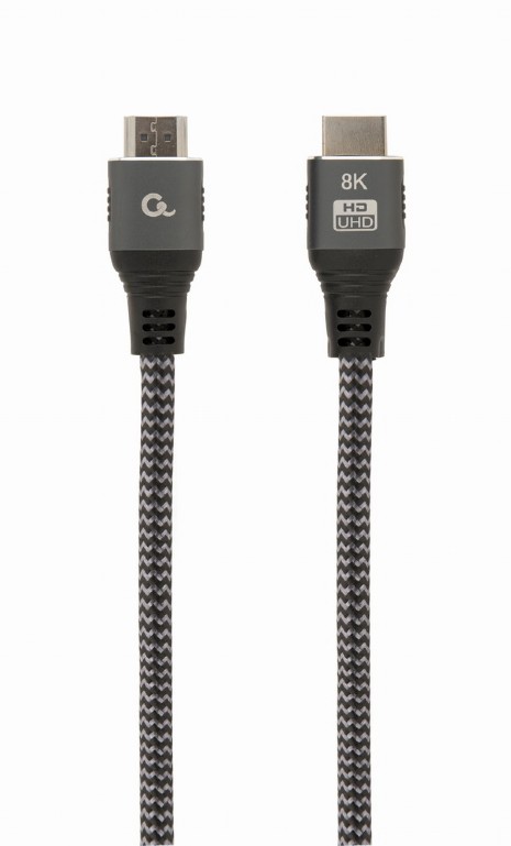 Cable HDMI 2.1  - 2m - Cablexpert CCB-HDMI8K-2M, Ultra High speed HDMI cable with Ethernet, 8K premium series, Supports HDMI 2.1 8K UHD resolutions at 60 Hz,  2 m photo 1