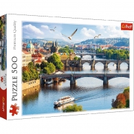 Trefl Puzzles 37382 - 500 Prague, Czech Republic thumbnav 1