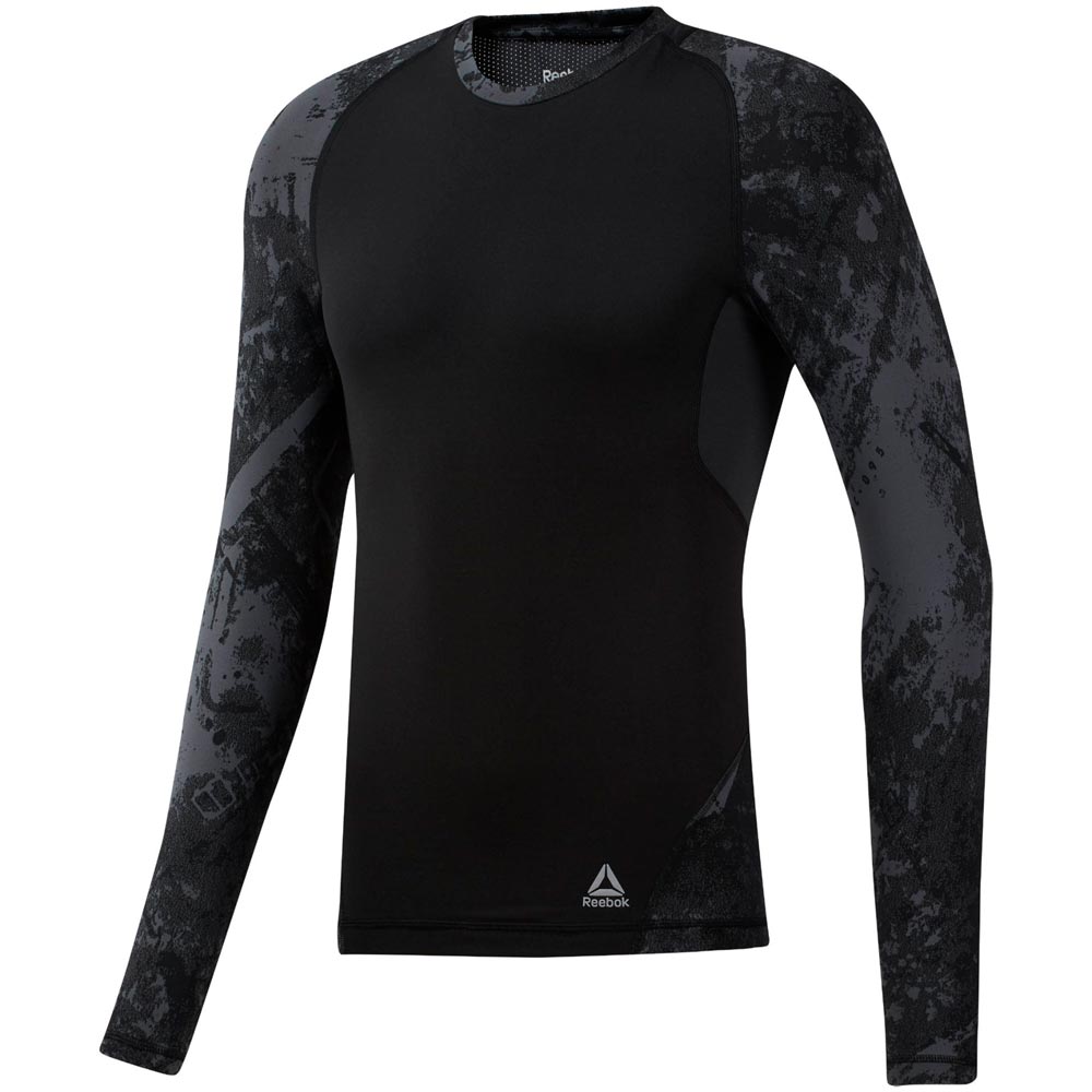  Reebok CBT JACQUARD LS RASHGUARD photo 