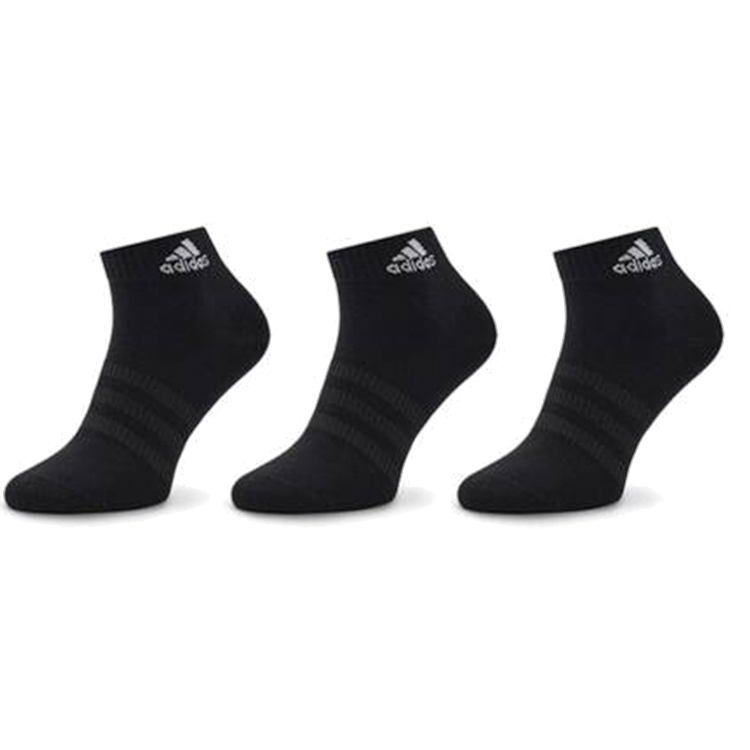 Sosete Unisex Adidas T SPW ANK 3P KXXL Negru photo 2
