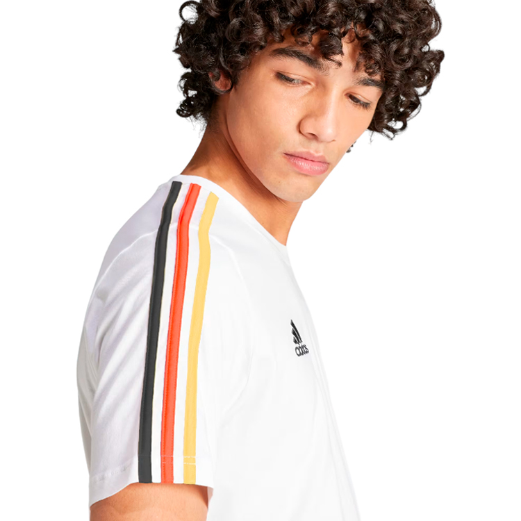 Tricou bărbătesc Adidas DFB DNA TEE XS Alb photo 3