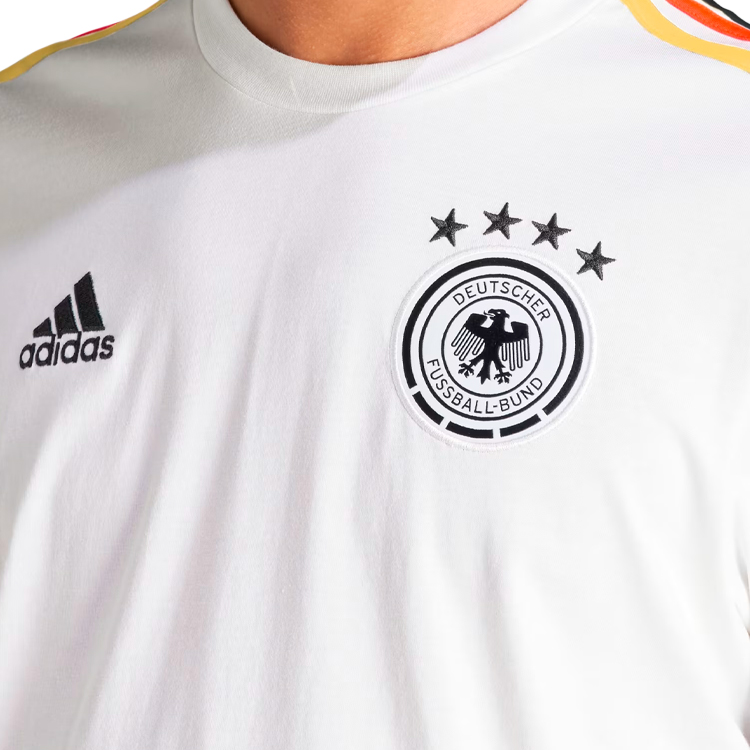 Tricou bărbătesc Adidas DFB DNA TEE XS Alb photo 4