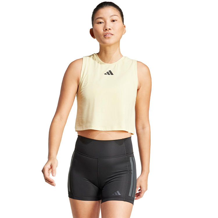 Майка Adidas BOXY TANK 3S / Женский / XL / Желтый photo 1