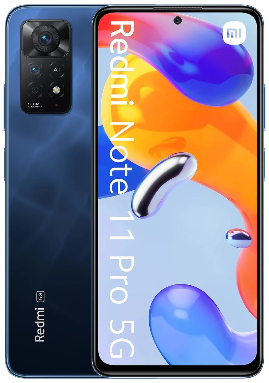 Xiaomi Redmi Note 11 Pro 5G 6+128GB Atlantic Blue Global photo 1