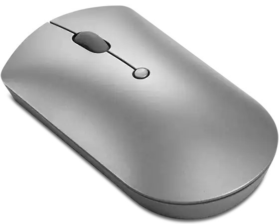 Mouse silentios Bluetooth Lenovo 600/ 2400dpi/ Optical/ Iron Grey photo 3