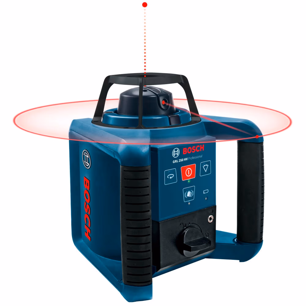 Nivela laser rotativa Bosch GRL 250 HV telecomanda RC1, 0601061600 