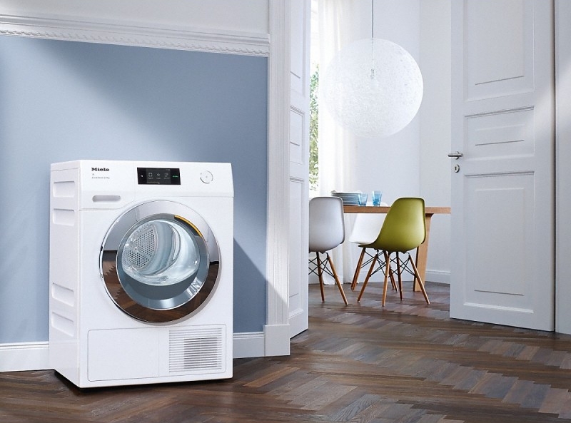 Masina de uscat rufe Miele TCR780WP / 9 kg / A+++ / Alb lotos photo 6