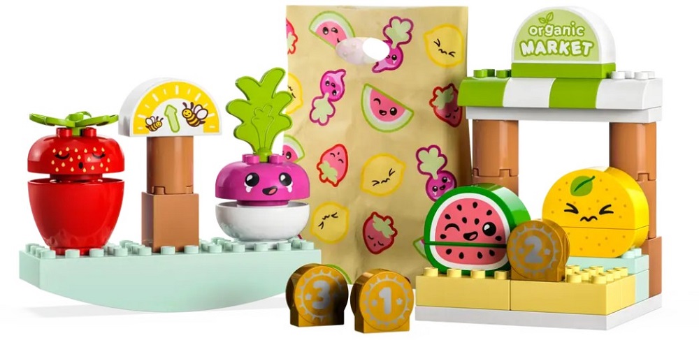 Constructor Lego Duplo Organic Market 10983 de la 1.5+ ani photo 2