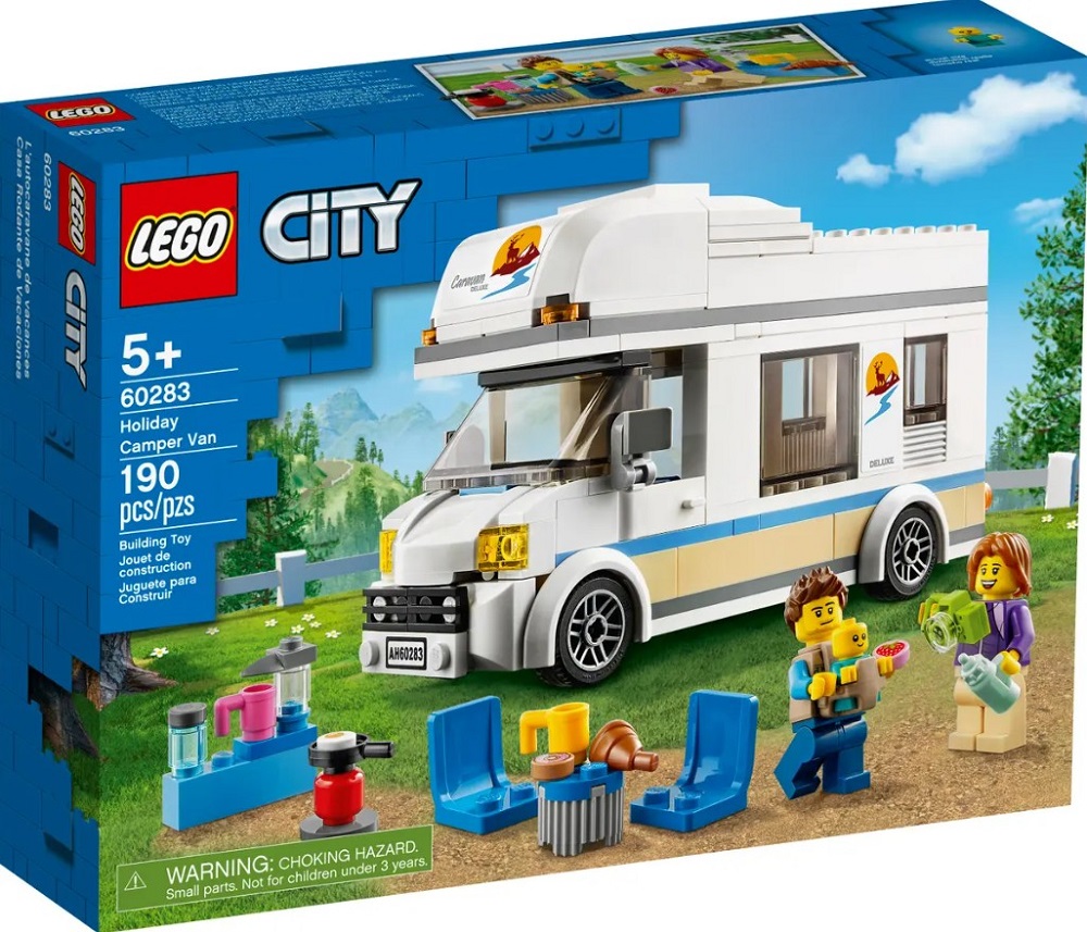 Constructor Lego City Holiday Camper Van 60283 de la 5+ ani photo 1 Constructor Lego City Holiday Camper Van 60283 de la 5+ ani photo 1
