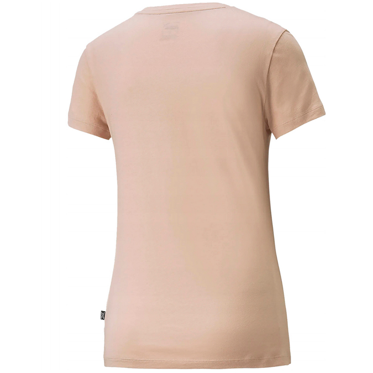 Tricou Puma ESS+ Metallic Logo Tee XS Bej Femei photo 2